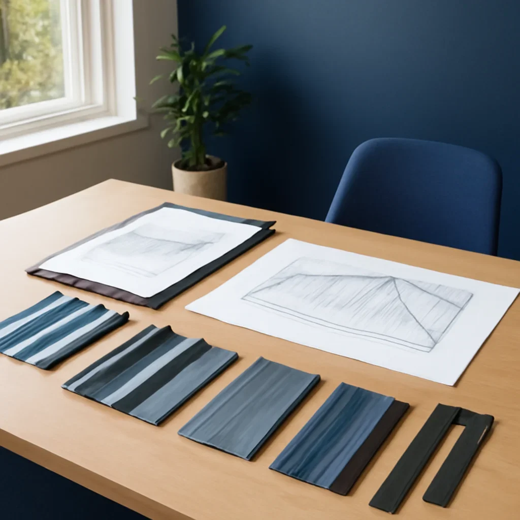 Project consultation setup for metal roof specialties